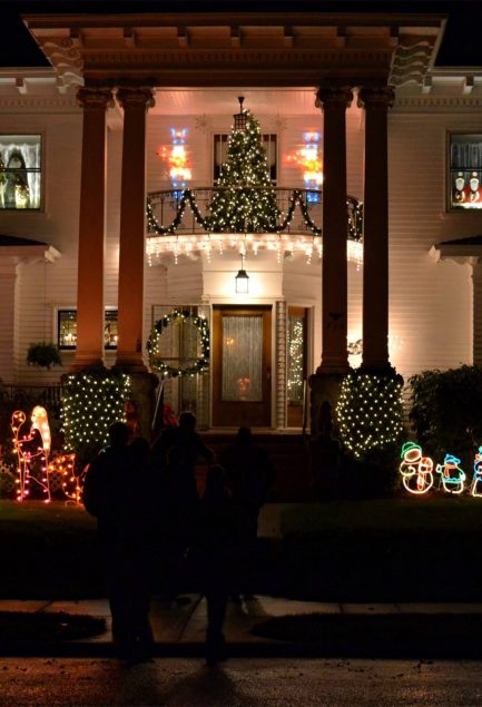 Christmas lights House